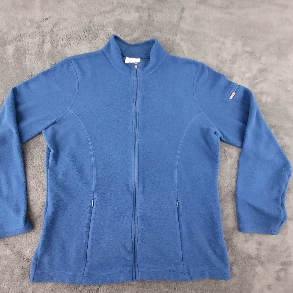 L L. Bean Medium Polar Fleece Full Zip Jacket